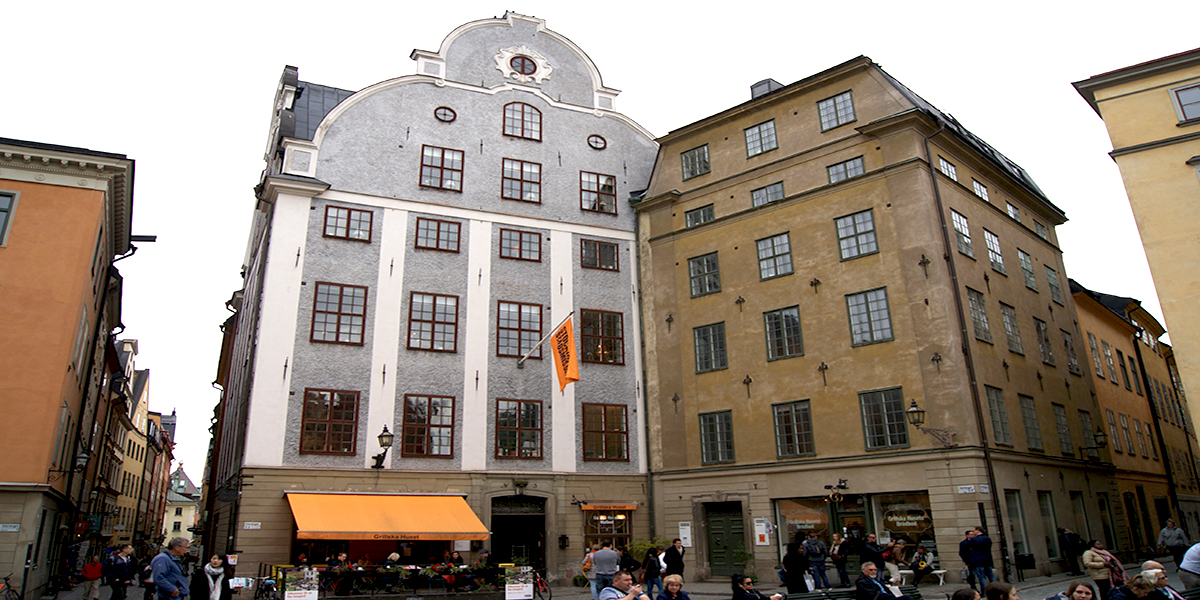 Festvåningen på andra våningen i Grillska Huset Grillska Husets festvåning vid Stortorget
