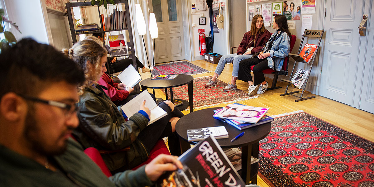 Väntrum för terapi och ungdomsmottagning