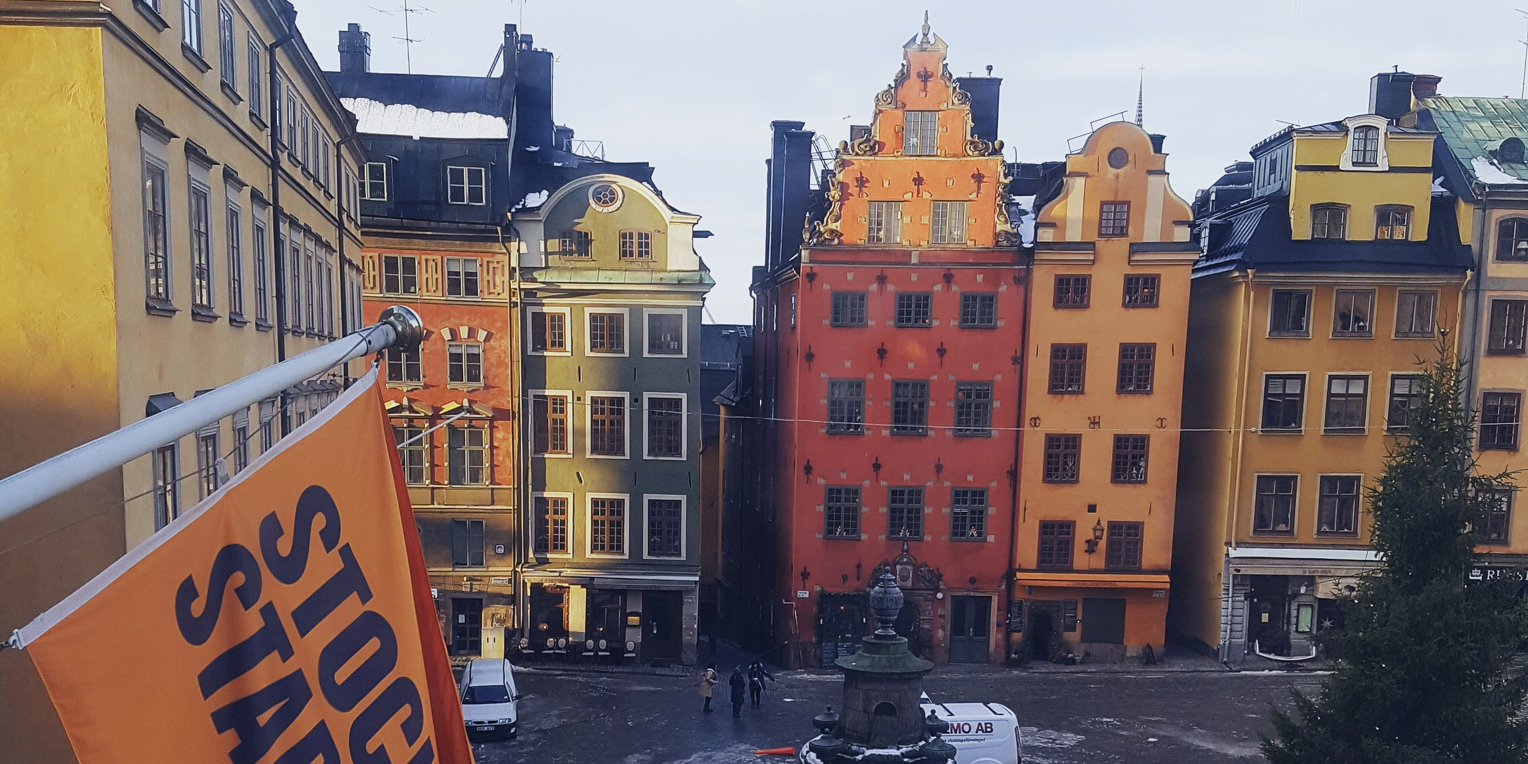 utsikt från festvåningen stortorget