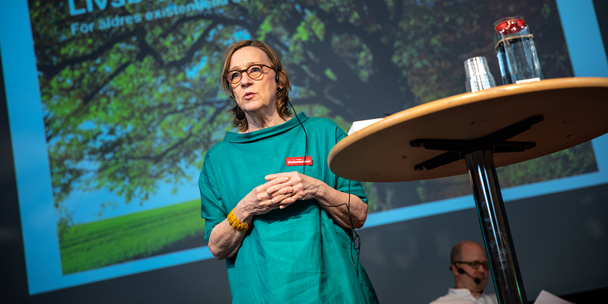 Marie-Louise Söderberg, projektledare för Livsberättargrupperna Marie-Louise Söderberg, projektledare för Livsberättargrupperna