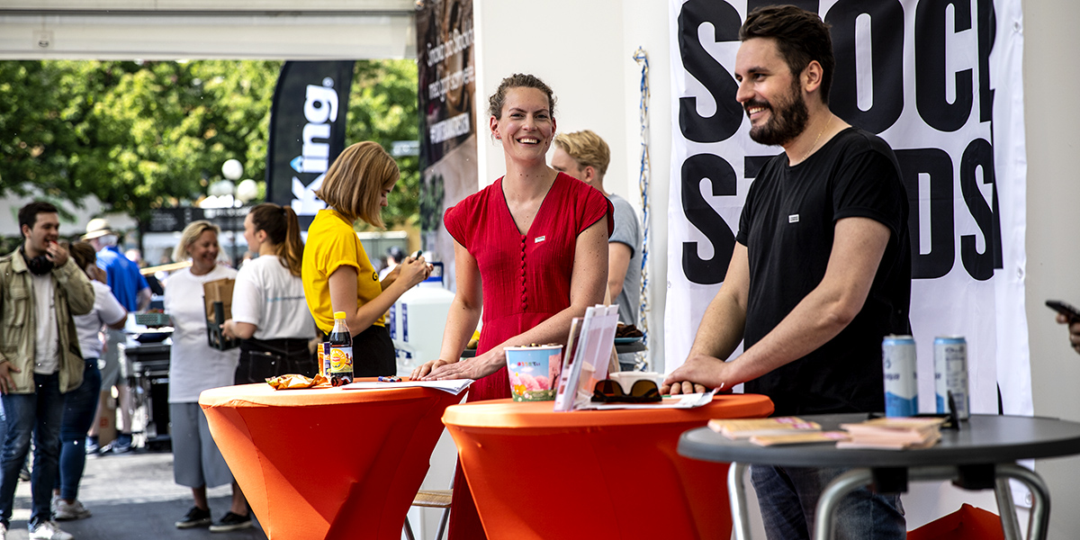 Matcentralen på matfestivalen Smaka på Stockholm 2019. Matcentralen på matfestivalen Smaka på Stockholm 2019. Foto: Anna Z Ek