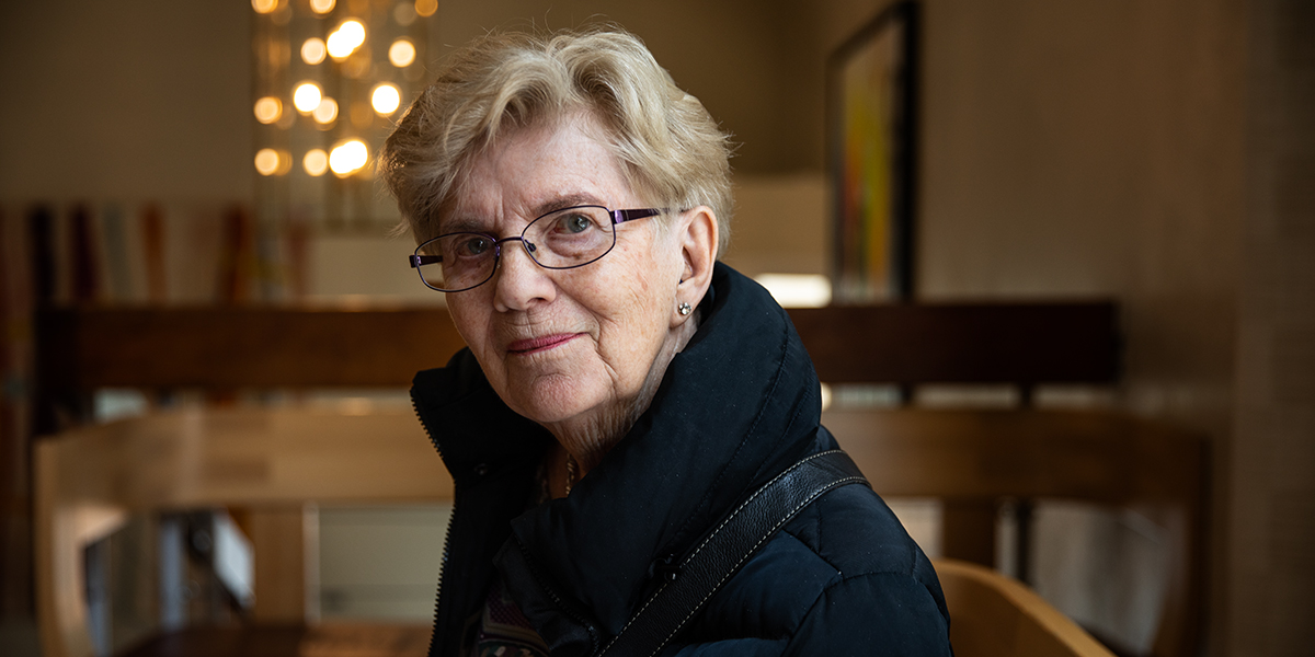 Mayli Allert, en av deltagarna i Livsberättargrupperna.
