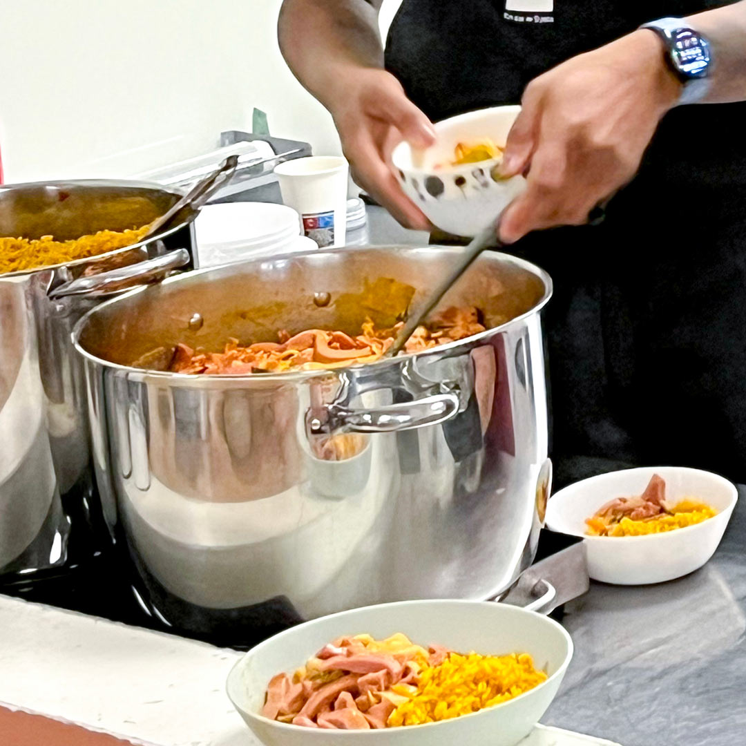 Bild på korv stroganoff.