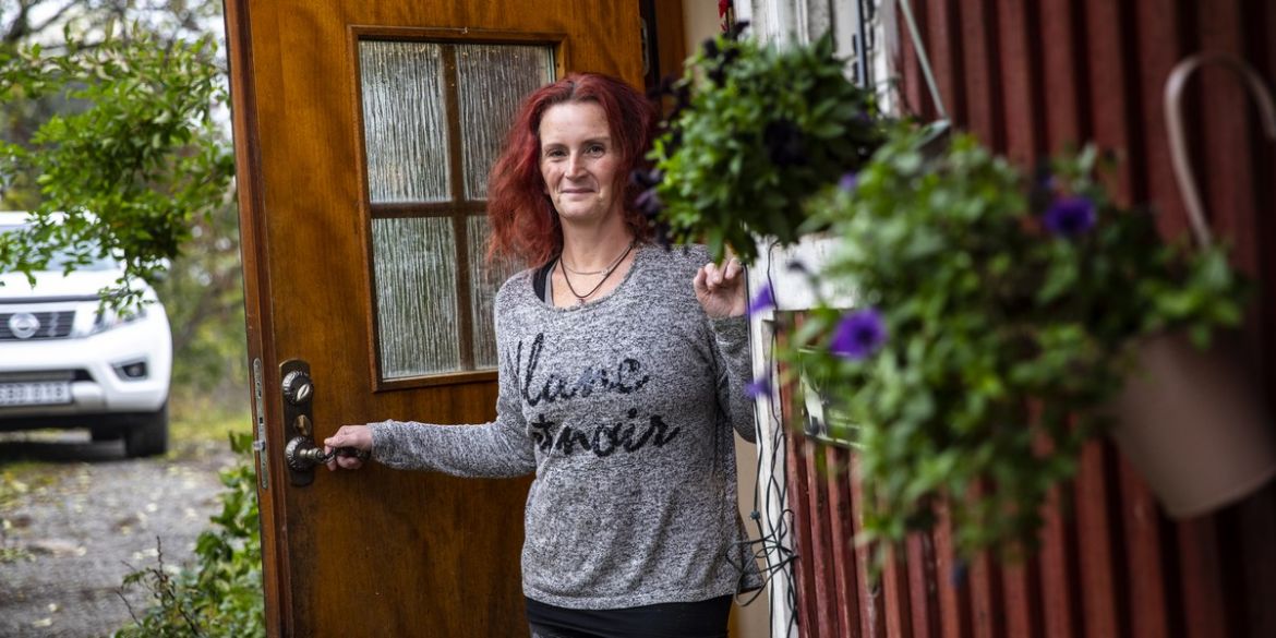 Anna Persson är familjehem.
