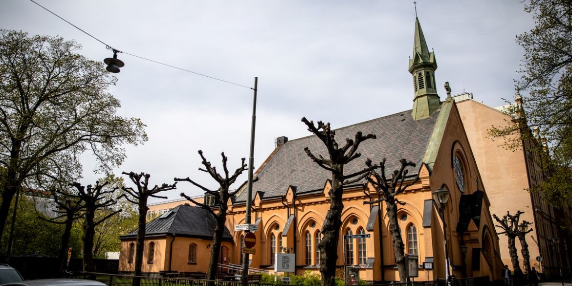 St Paul på Mariatorget.