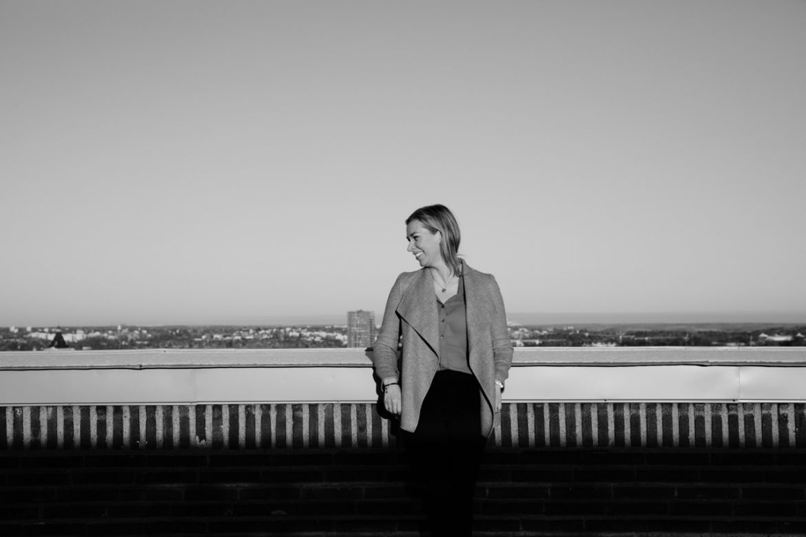 Sara Björnberg, Chef hållbar utveckling på Bonnier Fastigheter. Sara Björnberg, Chef hållbar utveckling på Bonnier Fastigheter.