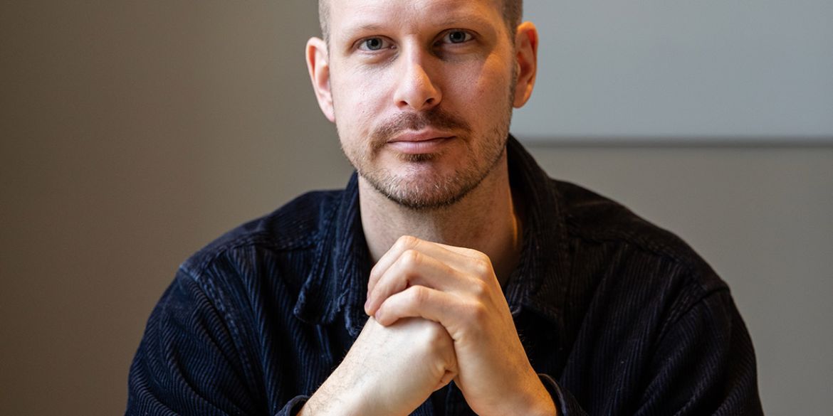 Bild på albin Lingman, enhetschef Uppdragsutbildning på Stockholms Stadsmission.