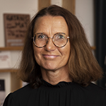 Porträtt Marie Olofsson, administrativ chef