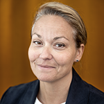 Foto: Anna Z Ek Porträtt Ylva Andrén, områdeschef Sociala företag