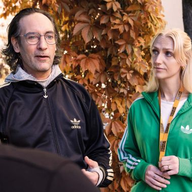 Amir arbetar i projektet peer support tillsammans med projektsamordnaren Fanny.