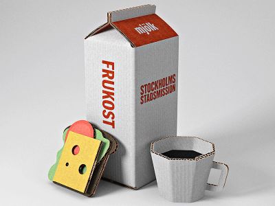 Smörgås, kaffe och yoghurt
