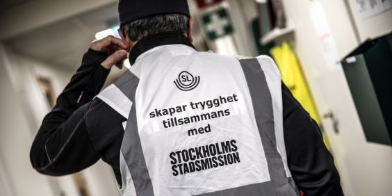 Stockholms Stadsmission Uppsökarteam. 