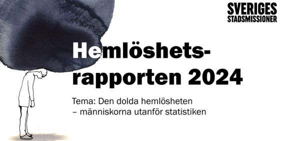 Omslag till årets hemlöshetsrapport.