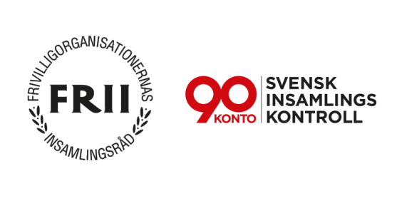 FRII:s och Svensk Insamlingskontrolls logotyper