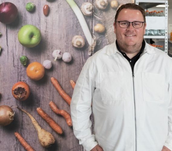 Marcus Thorsson, butikschef för Matmissionen i Norrtälje.