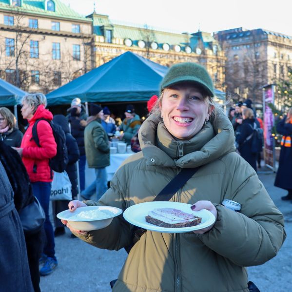 Medarbetare på Stockholms godaste jullunch 2024
