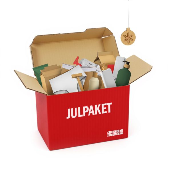 Bild på gåvobevis för Julpaket.