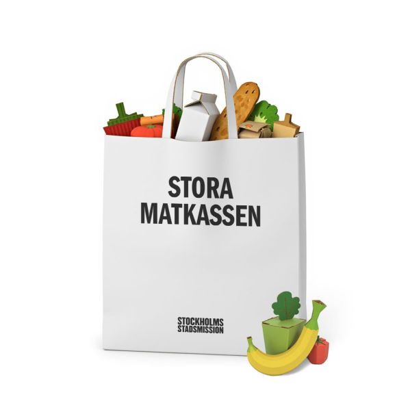 Bild på gåvobevis för Stora matkassen.