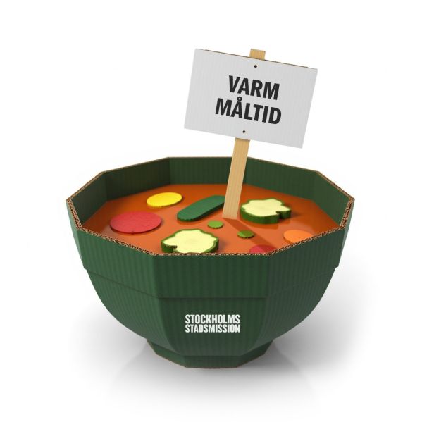 Bild på gåvobevis för Varma måltider.