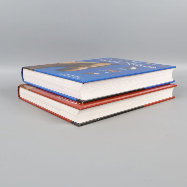 Böckerna staplade, synlig tjocklek och kvalitet