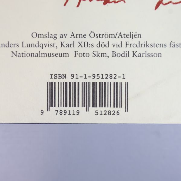 Baksida med ISBN