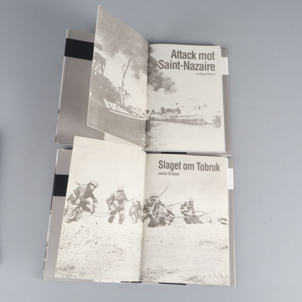 Uppslagna titelsidor: Attack mot Saint-Nazaire och Slaget om Tobruk