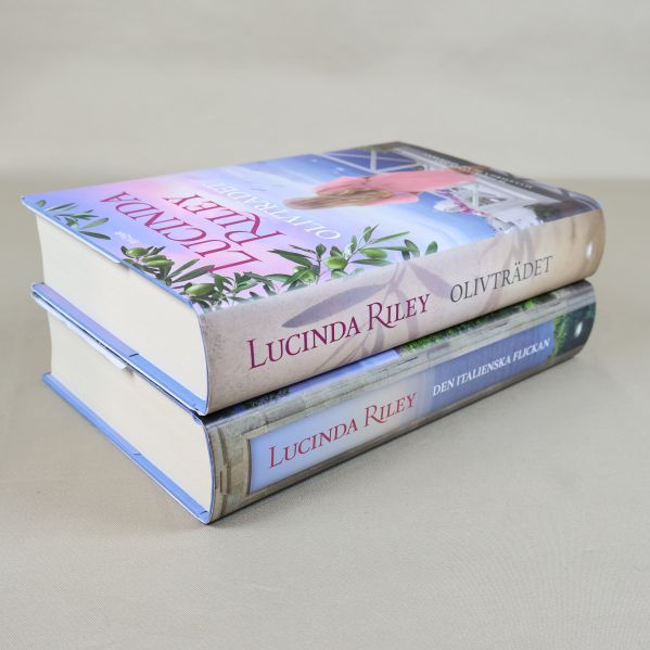 Bokpaket med två inbundna böcker staplade på varandra