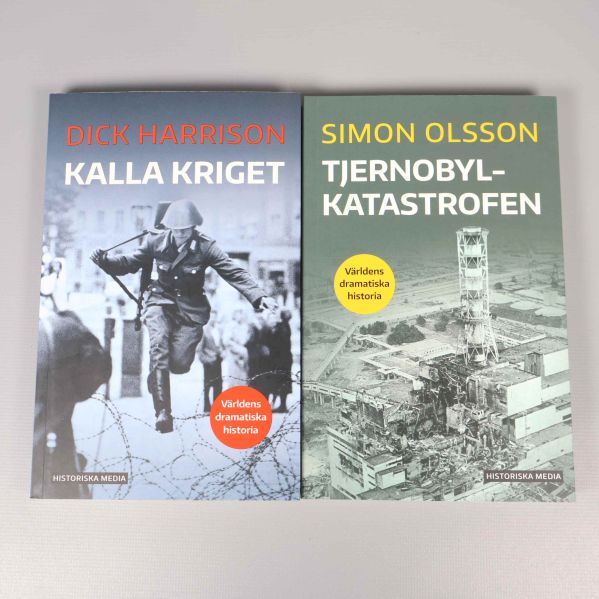 Framsidor av böckerna