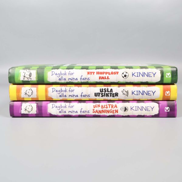Bokryggar Dagbok för alla mina fans titlar och färg