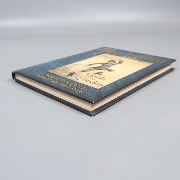 Dodger's Guide to London liggande från sidan med inbundet omslag