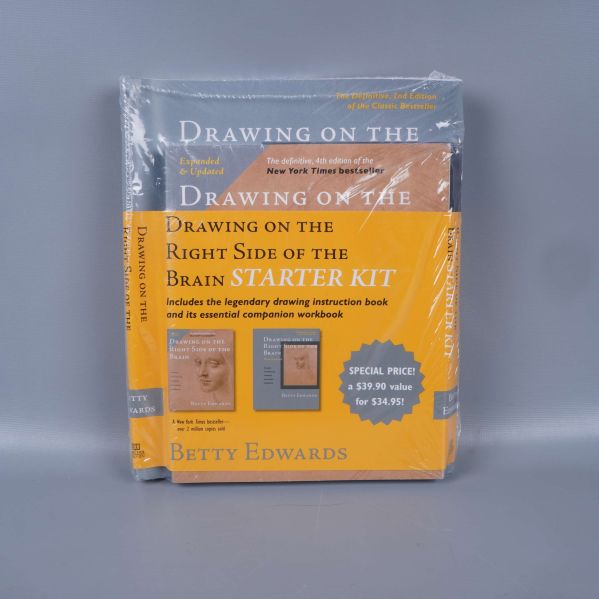 Framsida av Drawing on the Right Side of the Brain Starter Kit, inplastad