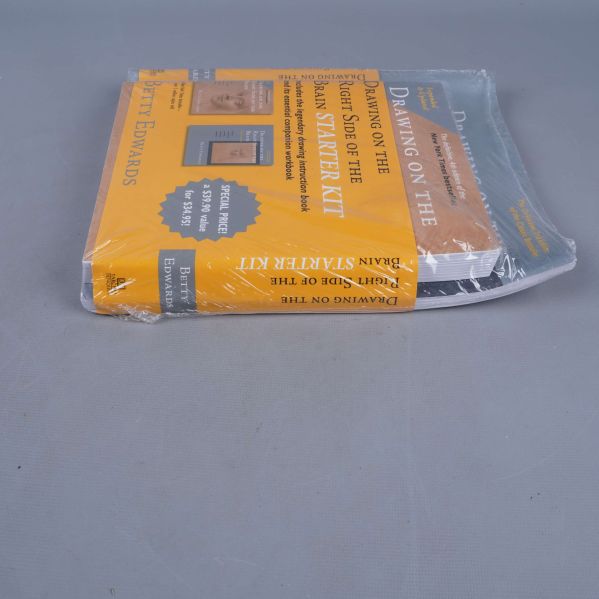 Drawing on the Right Side of the Brain Starter Kit sedd från sidan