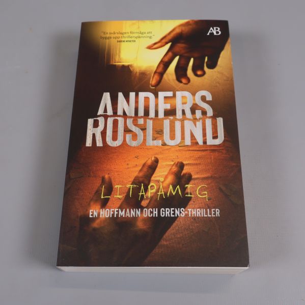 Framsida av pocketboken Lita på mig av Anders Roslund