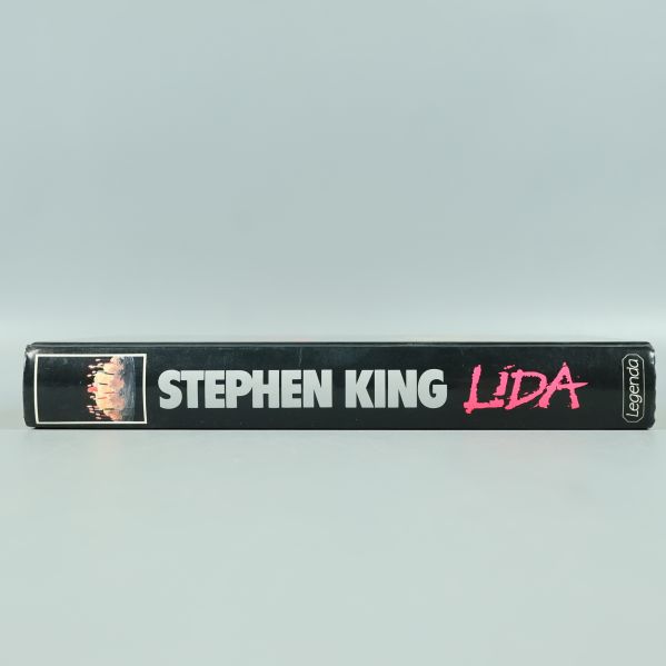 Rygg på Lida av Stephen King med tydlig titel och författarnamn