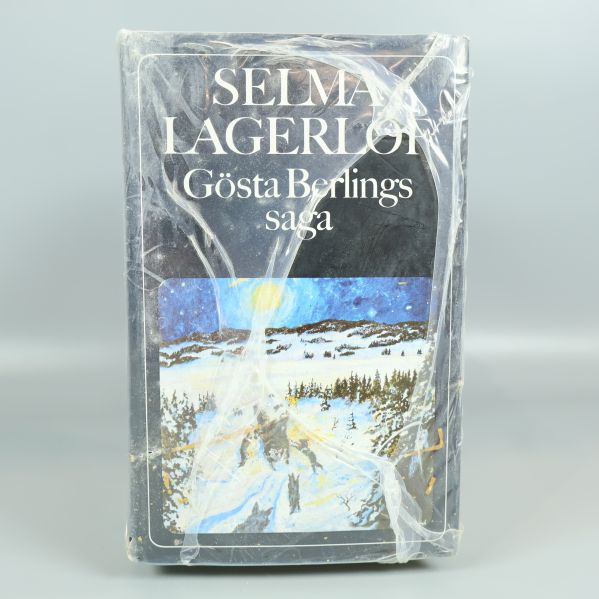 Framsidan av Gösta Berlings saga av Selma Lagerlöf med omslagsbild
