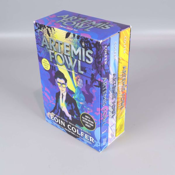 Artemis Fowl box med trilogi