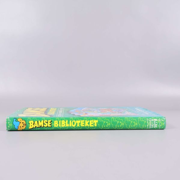 Ryggen på Bamsebiblioteket volym 4 med tydlig titel