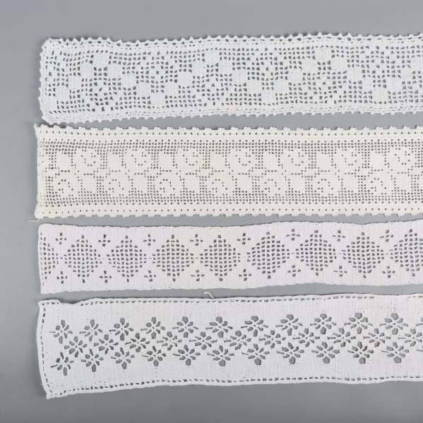 Detaljerad vy av spetsmönster