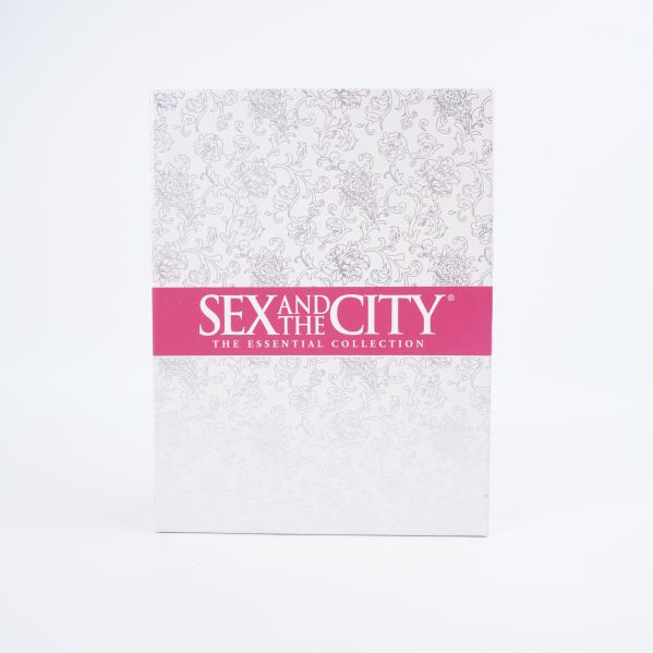Sex and the City huvudyta med rosa band