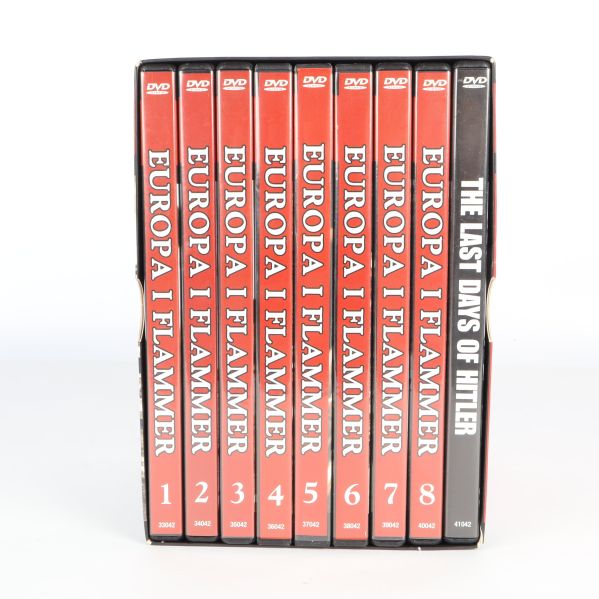 DVD-spinndel av boxen med åtta volymer och bonusdvd