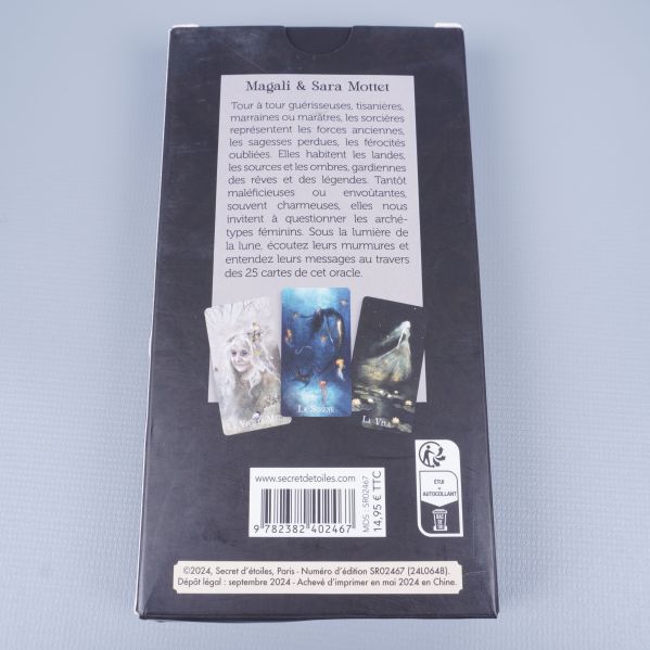 Baksida av asken med beskrivning