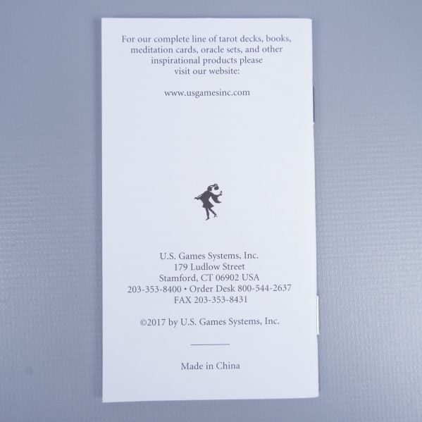 Baksida av guidehäfte med utgivarinformation och kontaktuppgifter