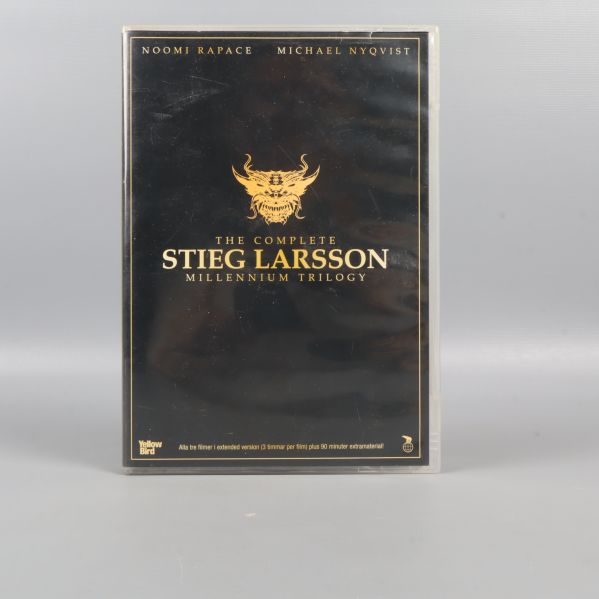 Framsidan av Millennium Trilogy DVD-box