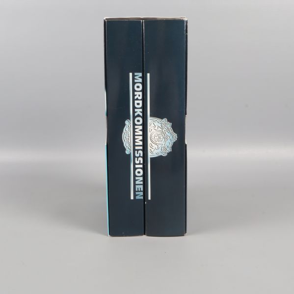 DVD-boxens rygg med titeln Mordkommissionen