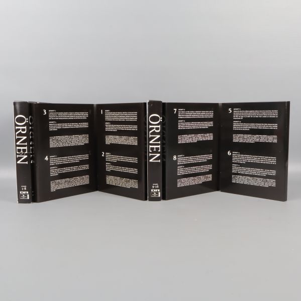 Ifylld Filmer & TV-serier-etikett för Örnen DVD-box