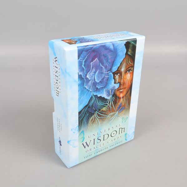 Stående ask av Universal Wisdom Oracle Cards