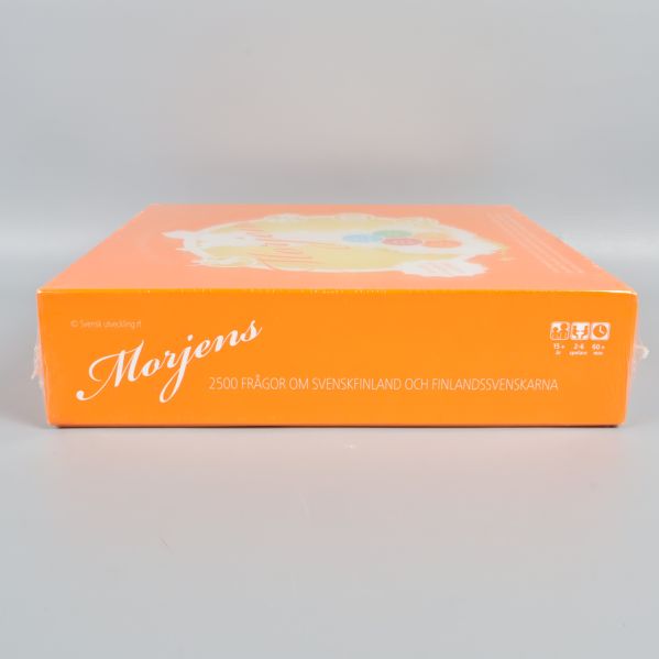 Sida av spelask Morjens med information om antalet frågor