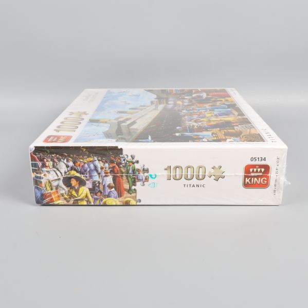 Titanic pussel i förpackning med 1000 bitar