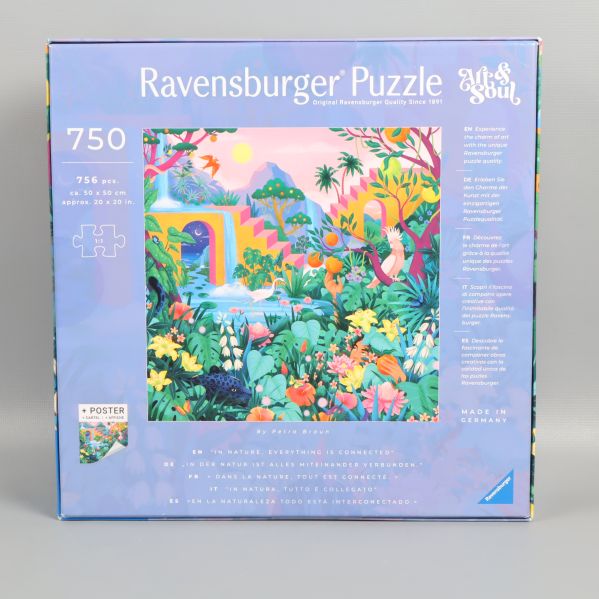 Ravensburger pussel 750 bitar med tropiskt landskap