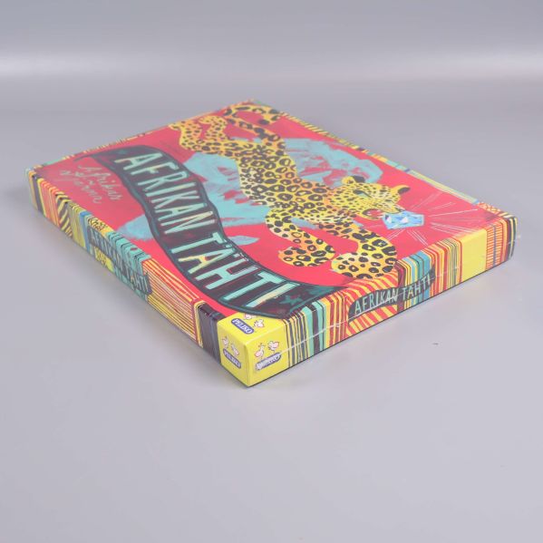 Diagonal vy av Afrikas stjärna med tydlig logotyp